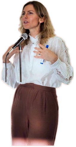 Illustration d'une personne prenant la parole en public avec confiance